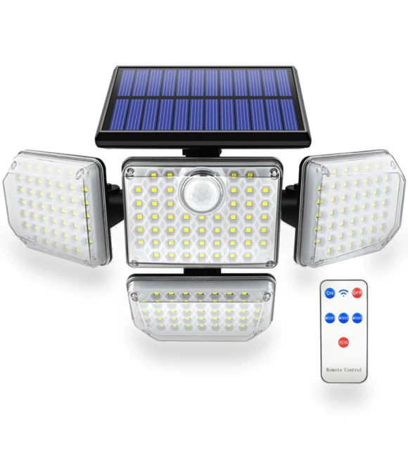 Outdoor Solar Wall Light — Outdoor Security & Flood Lighting, Smart Mouse