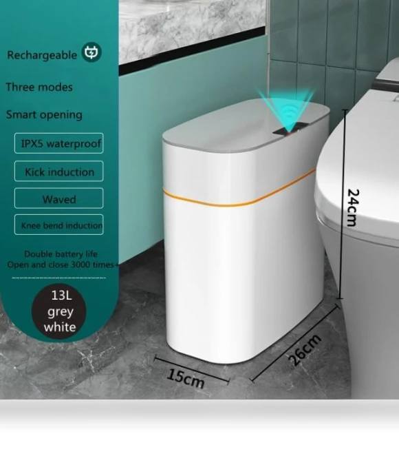 Smart Trash Bin — Waste Management Solutions, boho berry