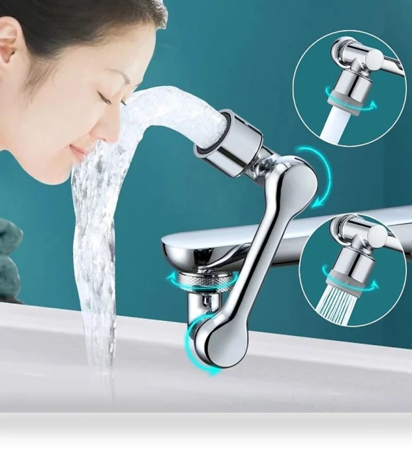 Universal Faucet Aerator with 1080° Robotic Swivel Arm — Aerators, HaoJia