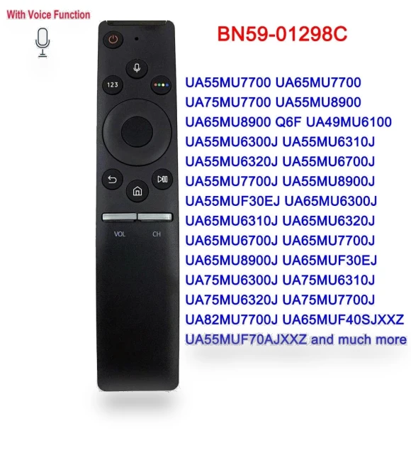 Voice Remote Control Replacement for Samsung SMART TV — Remote Controls, Samsung