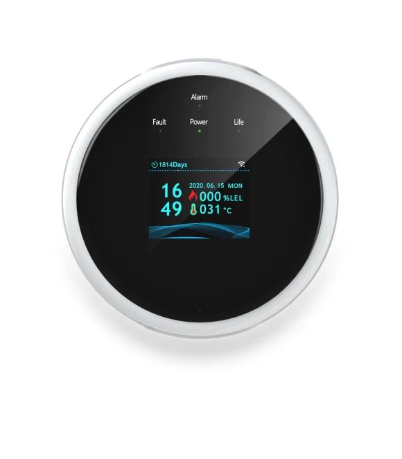Wi-Fi Gas Leak Detector with LCD Display — Gas Safety Equipment, Automobile and motorcycle supplies