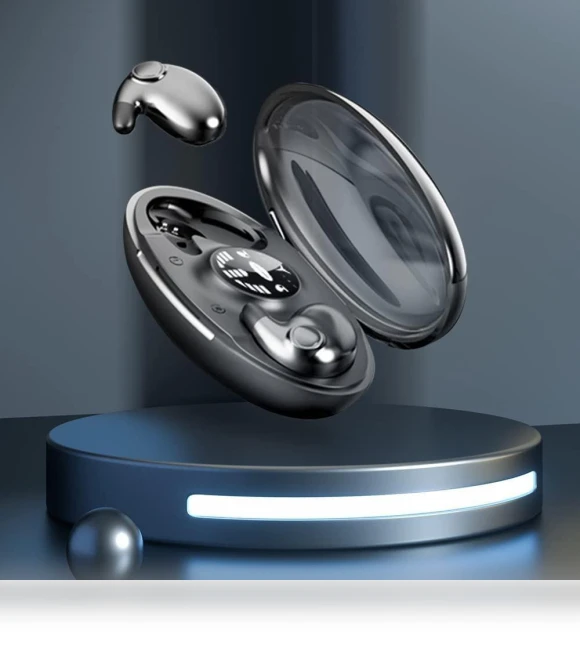 Wireless Earbuds with Charging Case — In-Ear Headphones, Junmaocun