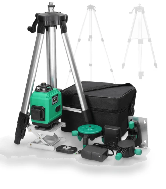 16-Line Laser Level with Touch Screen — Alignment & Leveling Lasers, Meterk