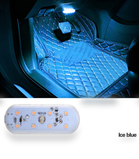 8-LED Car Mood Interior Light — Light Kit, JOHO - CarGear