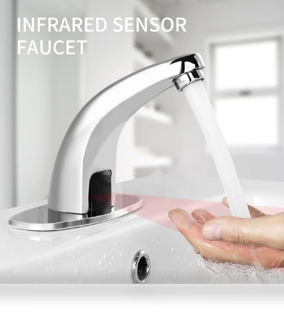 Automatic Infrared Touchless Faucet — Hands-Free Faucets, The Romantics