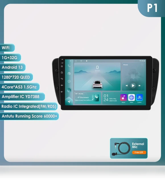 Carplay 2 Din Android Radio — Stereo Receivers, Hizpo