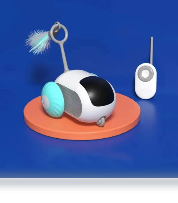 Interactive Cat Toy with Remote Control — Interactive Animal Companions, NATAWA