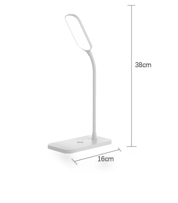 LED Desk Lamp with Wireless Charger — Study & Desk Lighting, Binchi Lighting Appliances