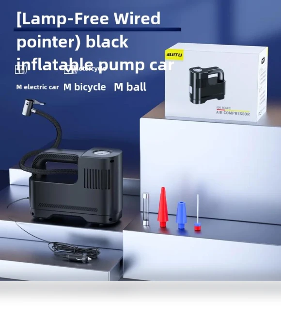 Portable Multifunctional Wireless Smart Car Inflator — Tire Inflation Solutions, T-Car Parts