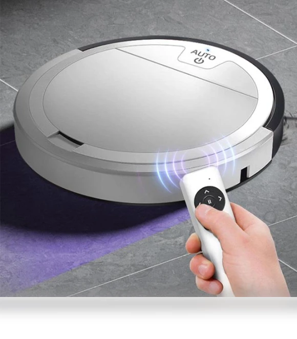Rechargeable Robot Vacuum Cleaner — Smart Cleaning Robots, Darling Women Boutique D