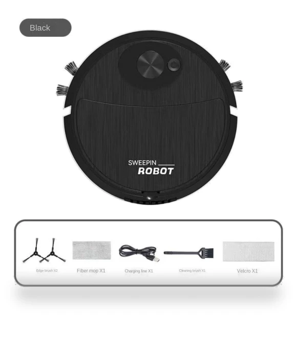 Robotic Sweeping Machine — Smart Cleaning Robots, Winter Gloves