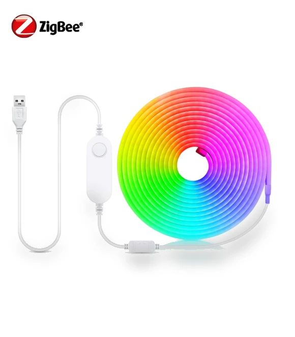 Smart LED Flexible Silicone Neon Sign RGB Strip Light Rope — LED Strips, Rybakov Home Lighting