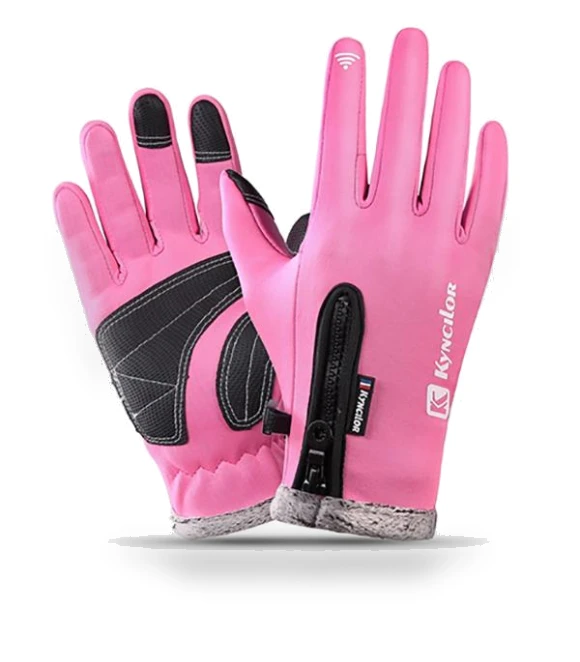 Winter Fleece Cycling Gloves with Touchscreen and Heating — Gloves & Mittens, UP shoes
