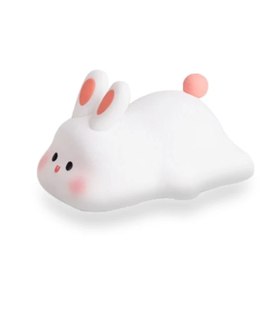 Adorable Rabbit Night Light with Timer — Night Lights, Worry free storage