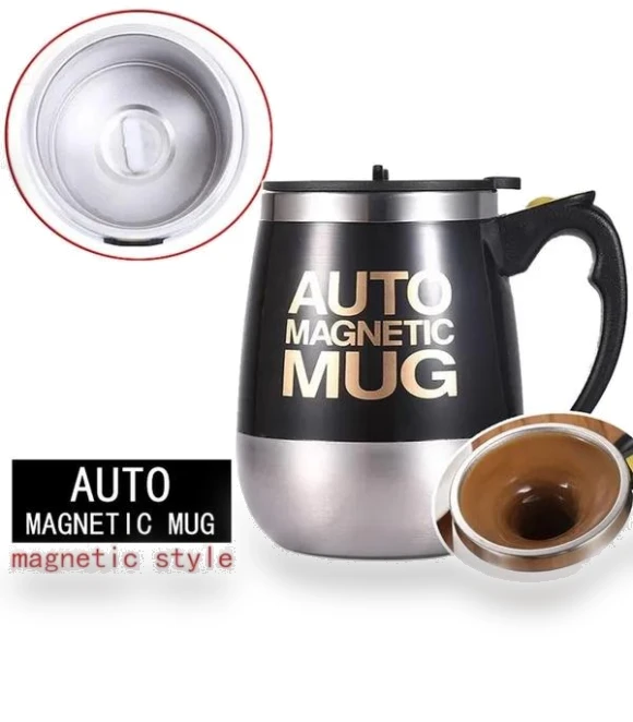 Automatic Self-Stirring Magnetic Mug — Beverage Warmers, MDH