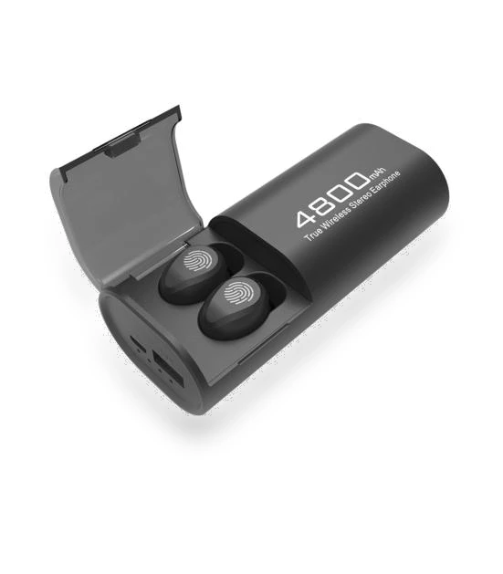 LED Bluetooth Wireless Earbuds — Wireless Headsets for Powersports, Junmaocun