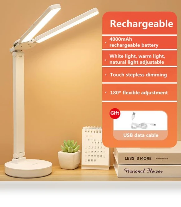 LED Desk Lamp with 3 Dimming Levels — Study & Desk Lighting, YSL