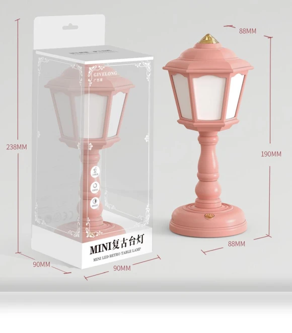 LED Desk Lamp with USB Touch Charging — Desk & Table Lighting, Cosy Homes