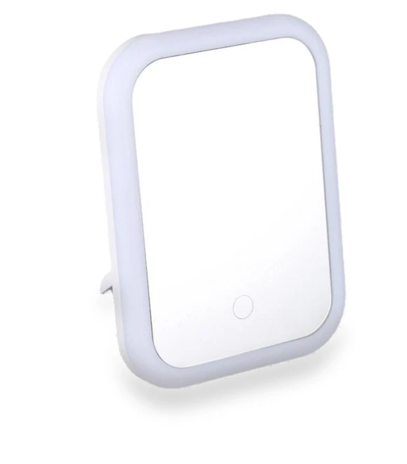LED Makeup Mirror with Touch Screen — Compact & Travel, Makeup Kits