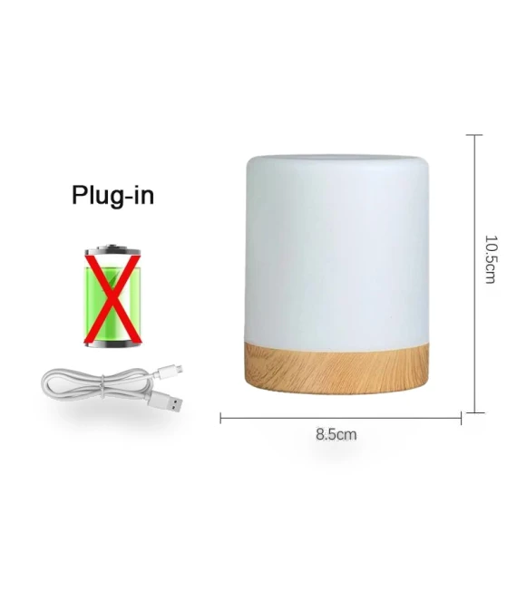 LED Night Light with Touch Control — Night Lights, Binchi Lighting Appliances