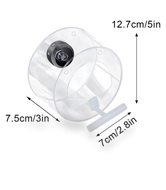 Lightweight Camera-Equipped Energy-Saving Bird Feeder Set — Backyard Birding, Pet park