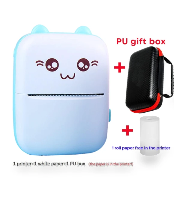 Portable Thermal Printer with PU Bag — Printer Parts, KGG Kids Smart Watch