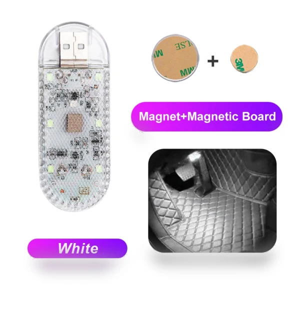 Rechargeable LED Magnetic Touch Light — Courtesy Lamp, NyPhoenix Auto