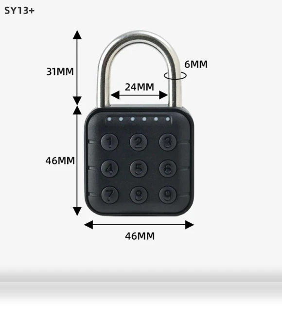 Smart Biometric Fingerprint Lock — Biometric Security, Tuya