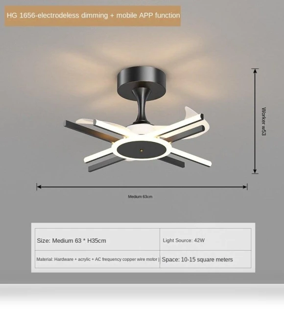 Smart Ceiling Fan with Light — Ceiling Fan Lighting Solutions, Yuda Lighting
