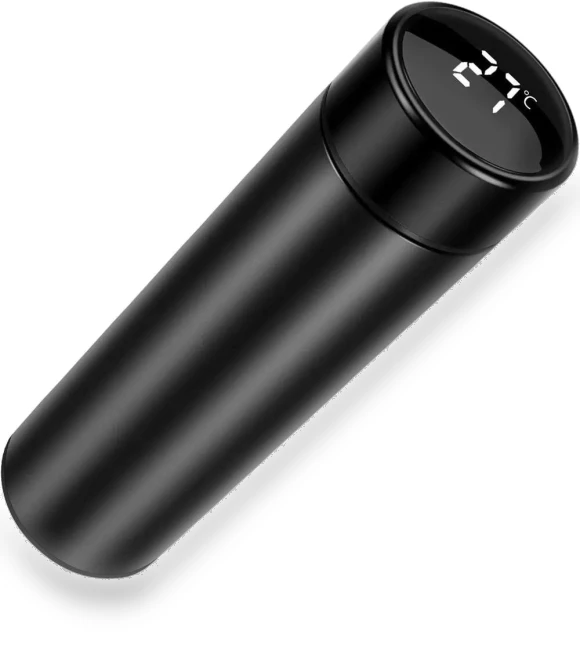 Smart Temperature Display Vacuum Insulated Cup — Beverage Warmers, Cosy Homes