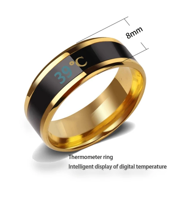 Smart Temperature Ring — Smart Rings, YuTao bag 015