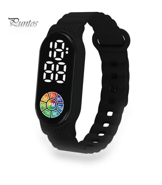 Touch Control Digital Display Wrist Watch — Wearable Accessories, Glaring watch