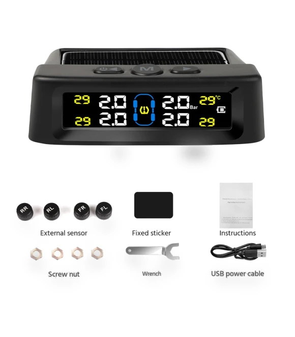 Universal Wireless Tire Pressure Monitor — TPMS Sensor Replacements, NyPhoenix Auto