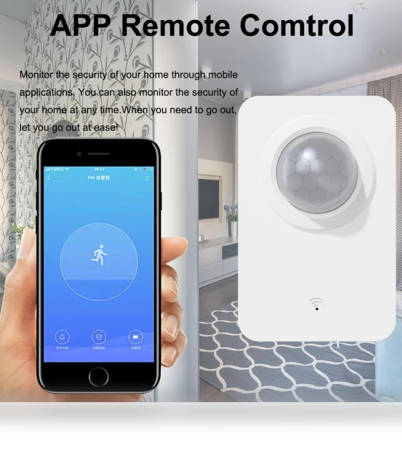 Wi-Fi Smart PIR Motion Sensor — Motion Sensors, Minco Home