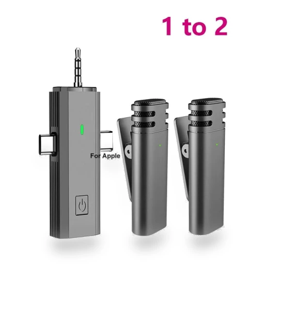 3-in-1 Wireless Lavalier Microphone — Wireless Systems, YJMP Electronic