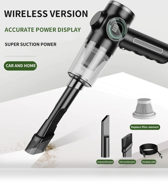 5-in-1 Wireless Car Vacuum Cleaner — Vacuums, Optimized General