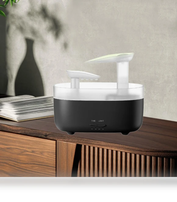 Air Humidifier Essential Oil Diffuser — Air Moisturizers, Hobbies mall