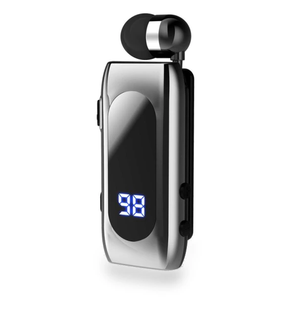 Bluetooth-Compatible Headset with Retractable Cable Lavalier V5.2 — Accessory Kits, NailArt