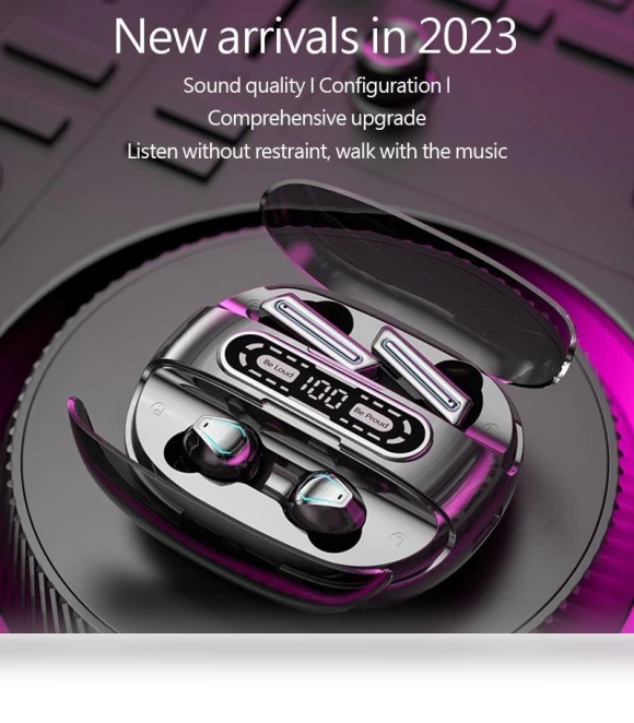 Bluetooth Wireless Headphones — In-Ear Headphones, Junmaocun