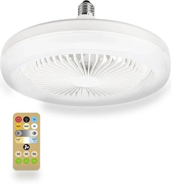 Ceiling Fan with LED Light and Remote Control — Ceiling Fans, Actually lighting