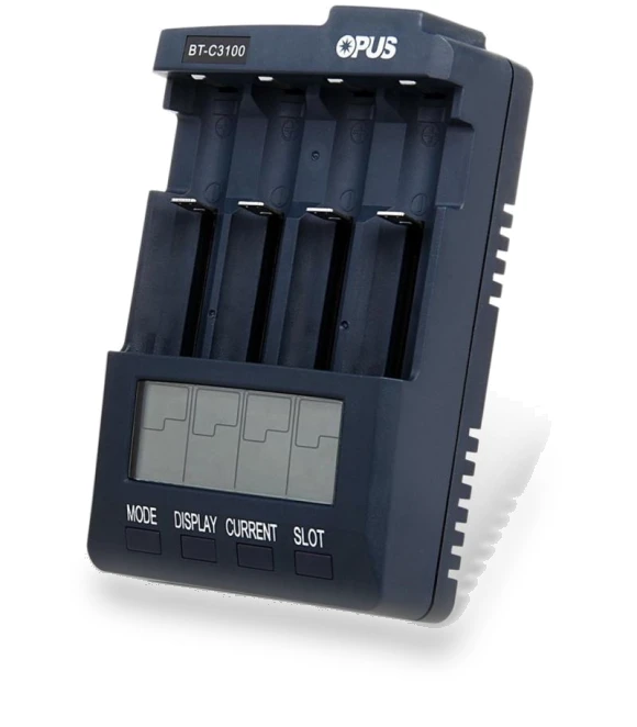 Digital Smart 4-Slot LCD Charger — Chargers, chigood