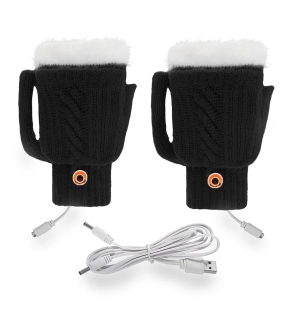 Electric Winter Heated Gloves — Gloves & Mittens, A qi