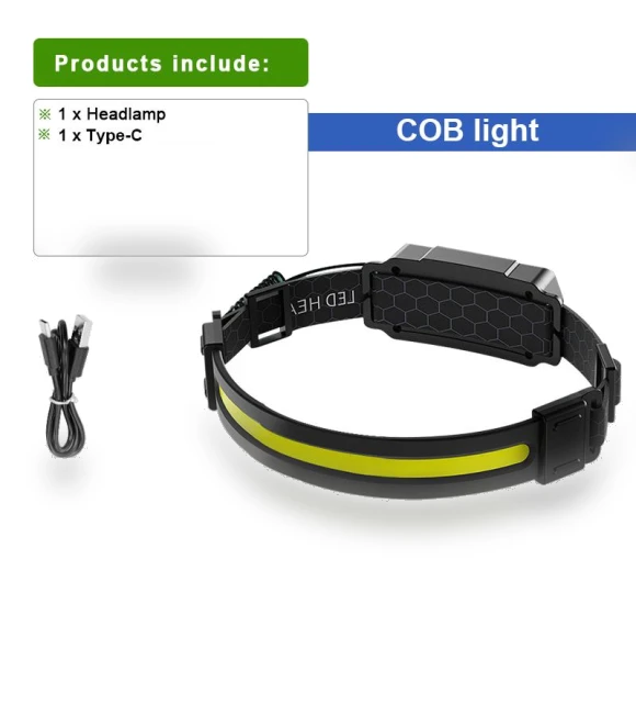 High Lumen Headlamp with Smart Sensor — Flashlights, paweinuo