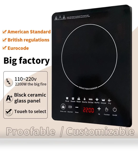 Induction Cooktop — Cooking Surfaces, DZL General Home Appliances