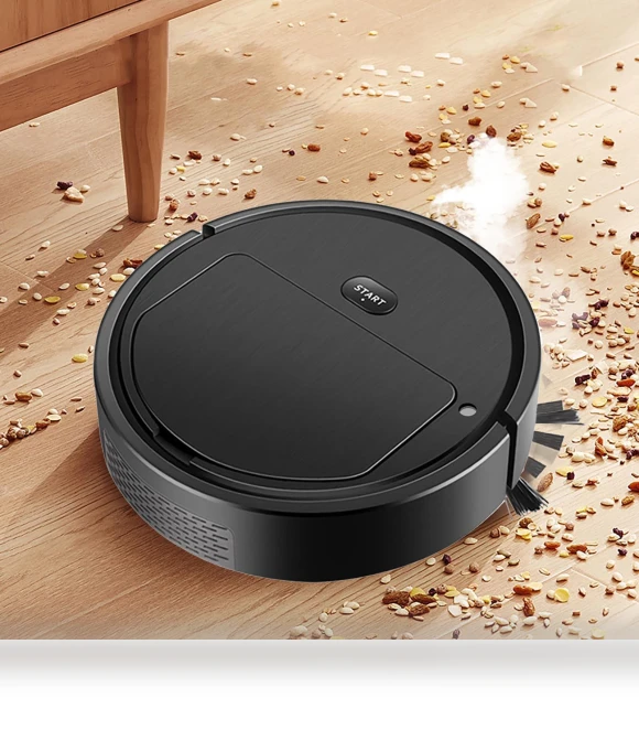 Intelligent Suction Sweeping and Dragging Integrated Robot — Smart Cleaning Robots, Refreshing Home