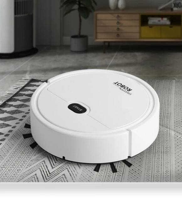 Intelligent Sweeping Robot — Smart Cleaning Robots, Winter Gloves