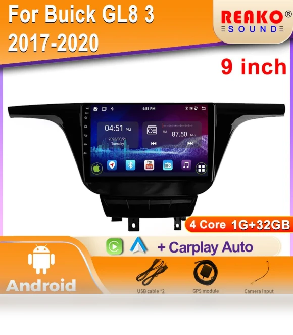 IPS Touchscreen Multimedia Video Player with GPS Navigation — Stereo Receivers, Reakosound