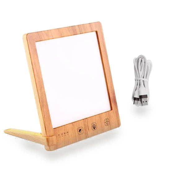 LED Solar Lamp with Adjustable Brightness and Color — Light Therapy Solutions, Pleasure Holiday