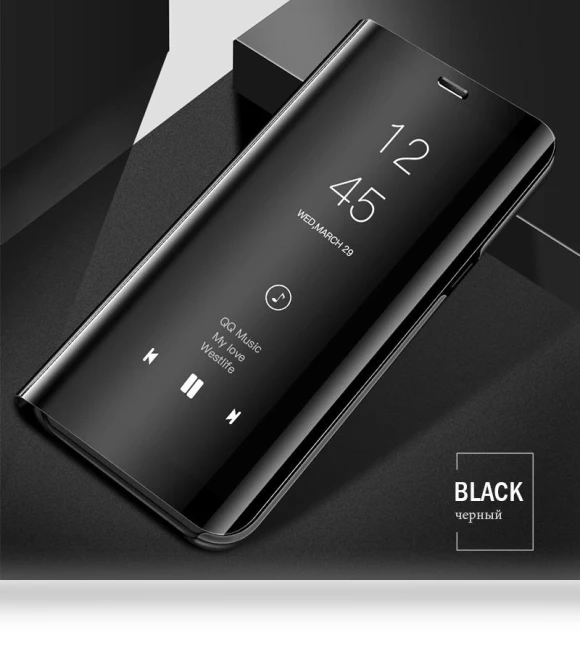 Luxury Smart Mirror Flip Cover — Screen Protectors, CASE-FE1