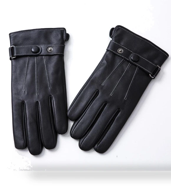 Men's Touchscreen Leather Gloves — Cold Weather Gloves, Dress U Up Fashion